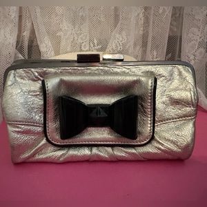 Betsey Johnson Wallet.. Gold & Black